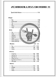 Chakkallass menu 1