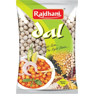 Rajdhani Matar Safed - 500 gm