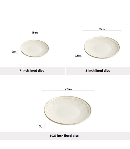 Title 7, Ceramic Steak Western Food Plate Dish for Home ...