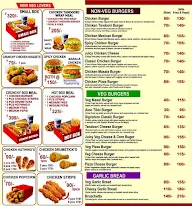 Desi Burger menu 2