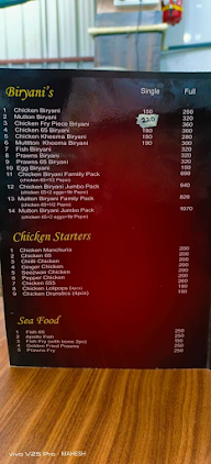 Biryani Best menu 2