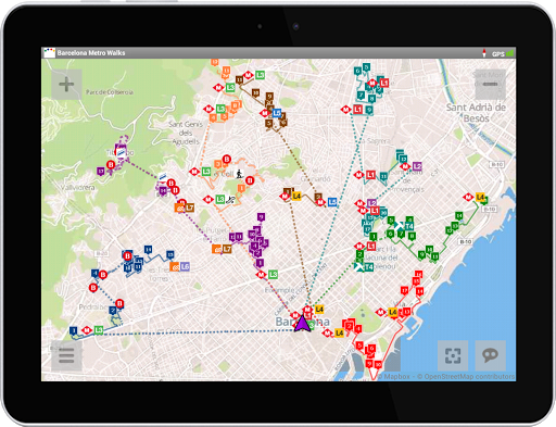 Barcelona Metro Walks - ES