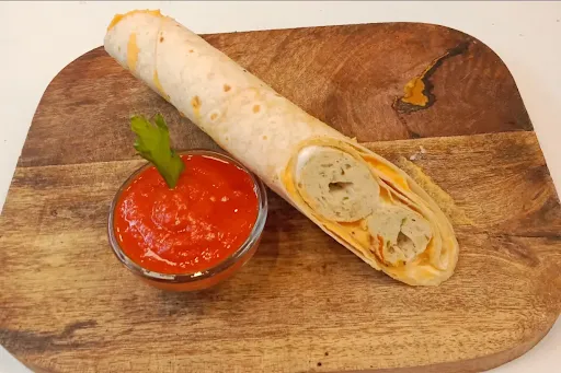 Chicken Malai Kebab Wrap