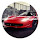 Cool Red Sports Car Theme-New Tab Page