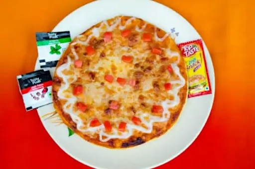 Corn Tomato Pizza