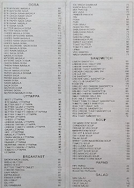 Manas Restaurant menu 1