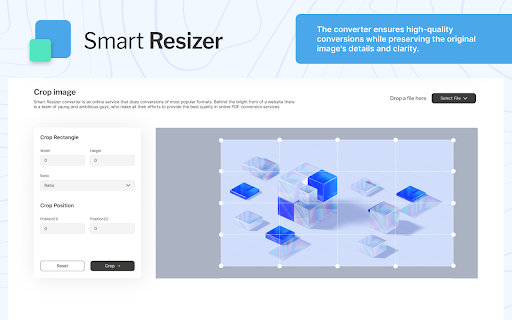 Smart Image Resizer and Converter