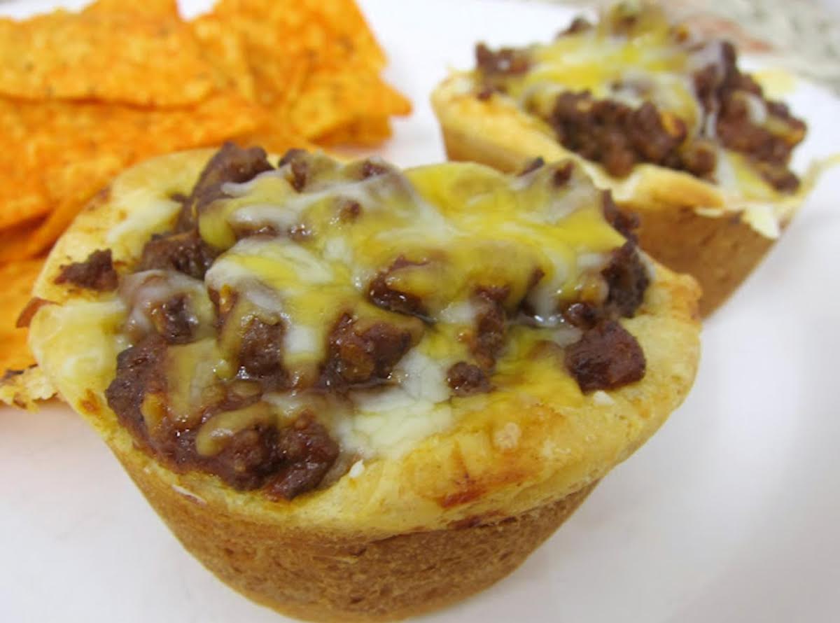 Sloppy Joe Biscuit Cups | Just A Pinch Recipes