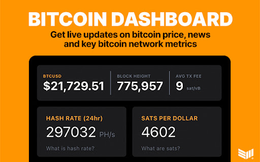 Bitcoin Dashboard