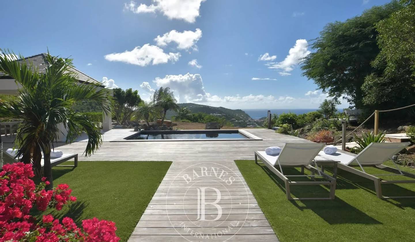 Villa with pool and terrace Saint Barthelemy