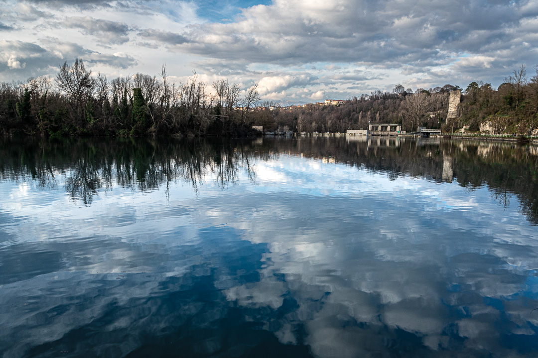 Lago artificiale Trezzo sull'Adda