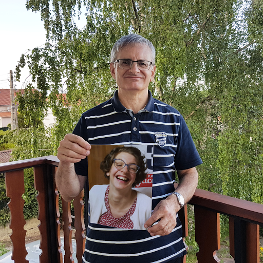 Claude parrainé par Pauline pour soutenir le projet de L'Arche à Clermont-Ferrand