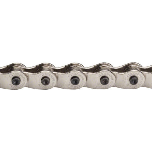 The Shadow Conspiracy Interlock V2 Race Chain - Single Speed 3/32", 98 Links, Half Link Chain, Silver