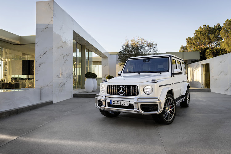 The G63 carries 100l of fuel.
