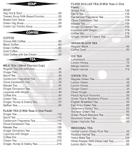 Pyaali Restaurant menu 2