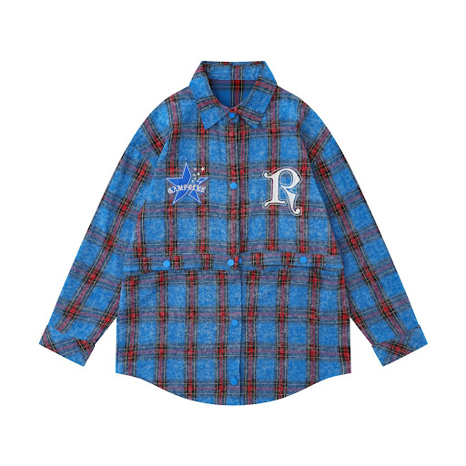 Title 2, Mens Plaid Long Sleeve Coat featuring Niche De...