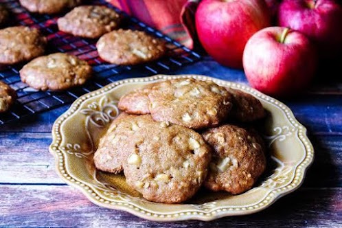 Apple Butter Oatmeal Cookies