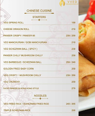 Vved Veg Restaurant menu 5