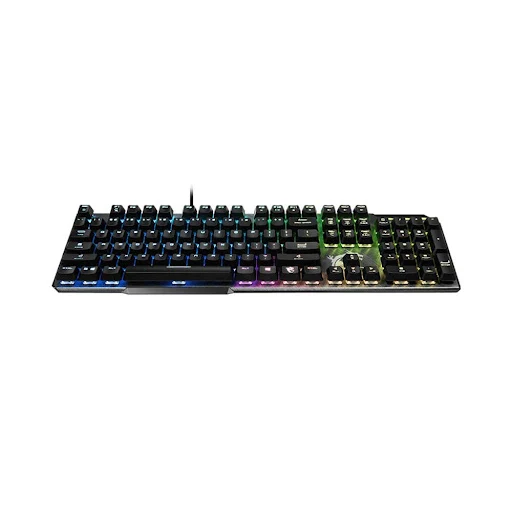 Bàn phím cơ gaming có dây MSI Vigor GK50 Elite Kailh Blue Switch (màu đen) (S11-04US255-CLA)