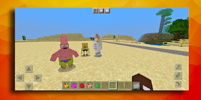 Mod Spingebob Minecraft Screenshot