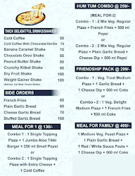 The Pizza Hub menu 2
