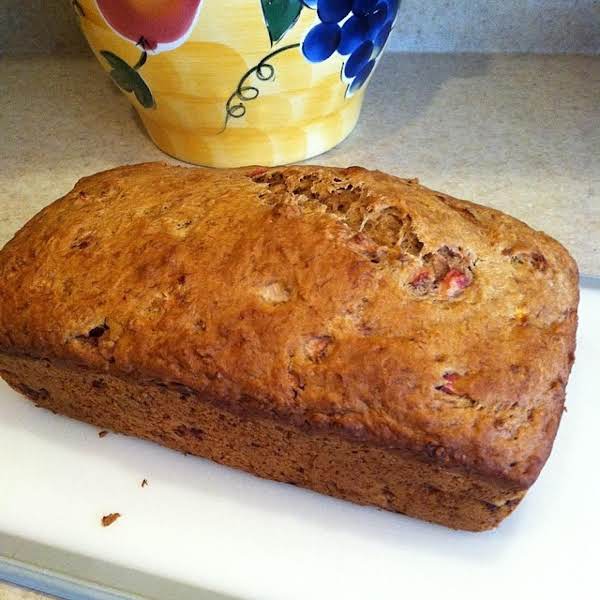 Strawberry Banana Bread- Egg Free_image