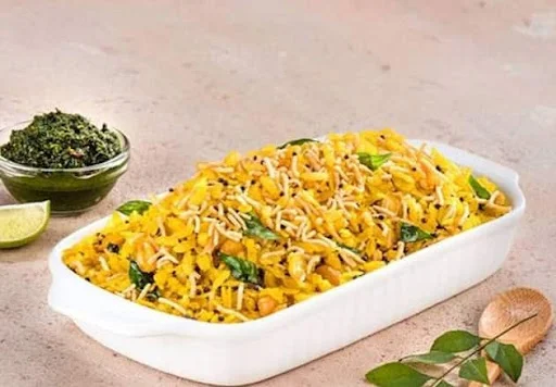 Poha With Sev