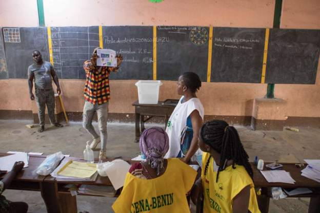 Final results of the Benin elections are expected later this week