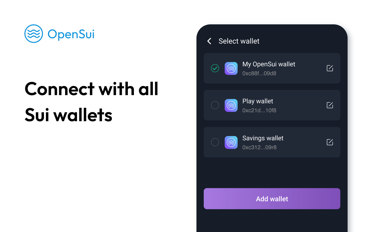 OpenSui Wallet Preview image 5