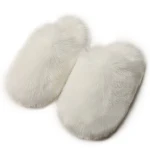 White Artificial Fox Fur