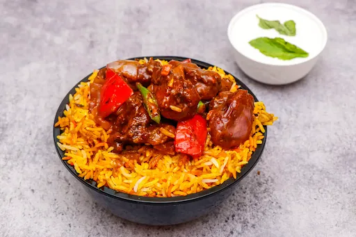 Chilli Chicken Biryani