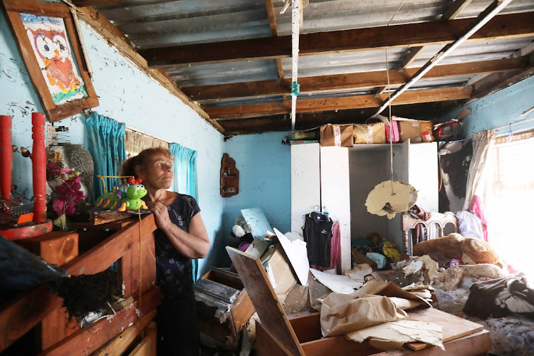 54-year old Estie Stander of Hope Street in George said, they had to swam out of their house following the flood on Monday morning. Most of her belongings were damaged during the flooding.