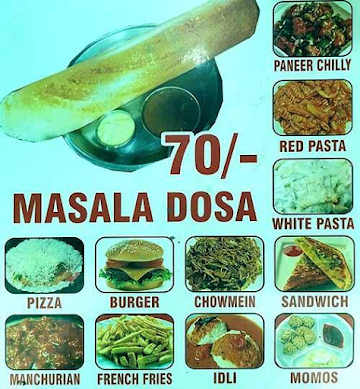 Vinayak Fast Food menu 