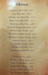 Govinda's menu 3