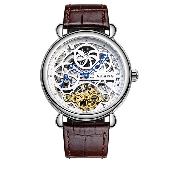 Title 3, Heren Automatisch Mechanisch Horloge Hol Lichtg...