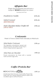 K C Roasters - A Koinonia Project menu 7