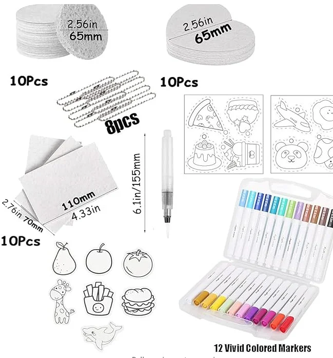 Title 1, Magic Fluffy Pigment, Fluffy Paper DIY with Bru...