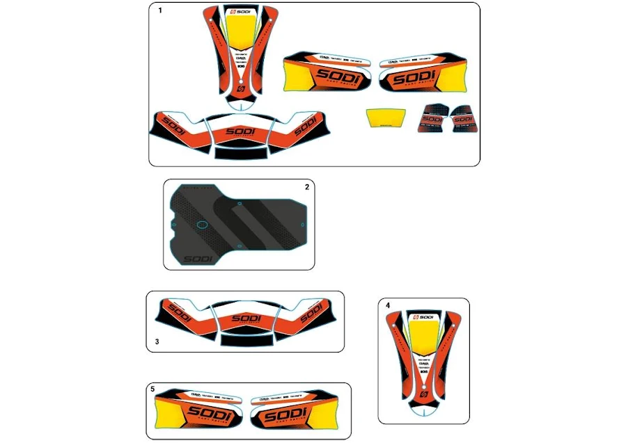 BODYWORK STICKERS FURIA 2022