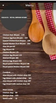 New Arsalan Biryani menu 1