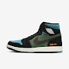 air jordan 1 element noise aqua and light olive