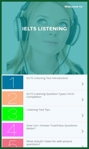 Learn IELTS Listening