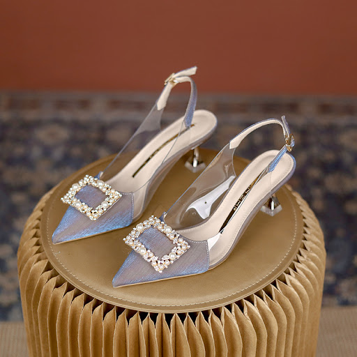 Title 2, New Style High Heel Sandals with Rhinestones, P...