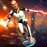 Cover Image of Baixar Flying Surfer Grand Robot Superhero : Crime Games 1.6 APK