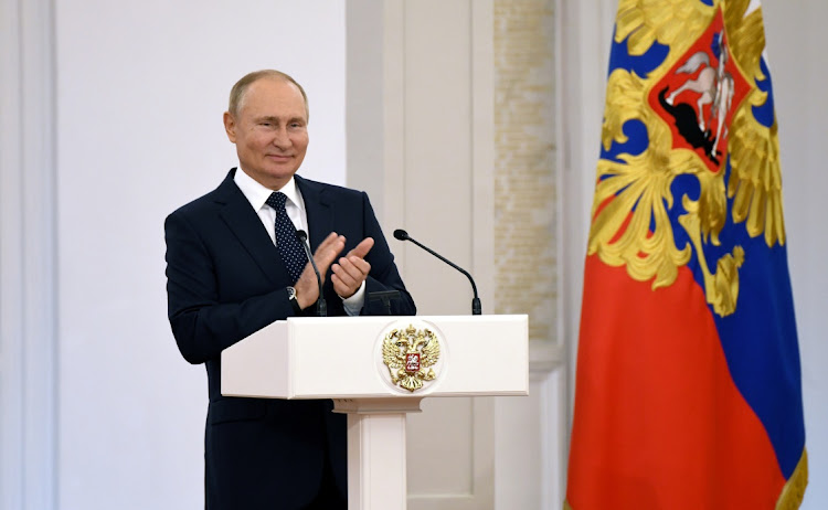 Russian President Vladimir Putin. Picture: SPUTNIK/VALERIY MELNIKOV/KREMLIN VIA REUTERS