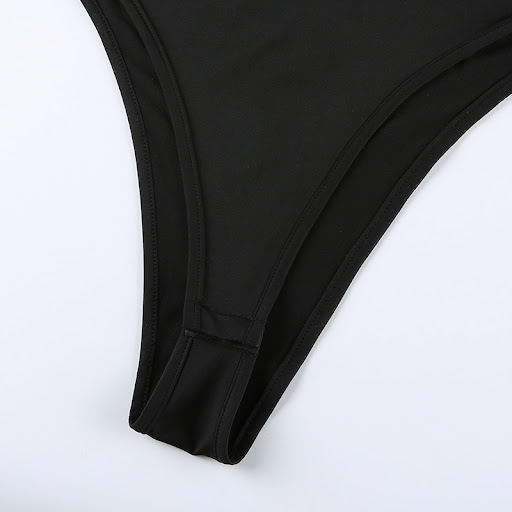 Title 2, Irregular Hole Hollowed-out Slim Fitting Sling ...