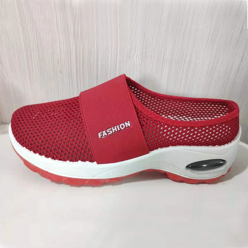Title 8, Breathable mesh half support womens shoes, for...