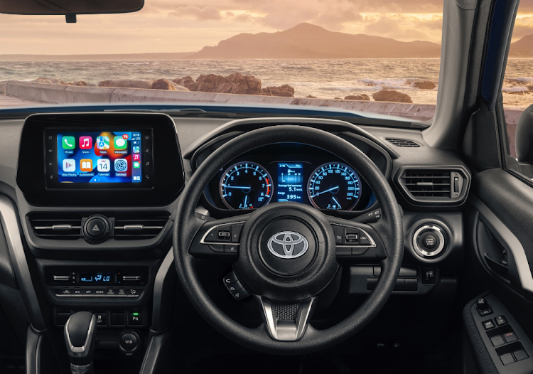 The redesigned dashboard has a premium feel with an easy-to-read infotainment screen that’s Android Auto and Apple CarPlay enabled.