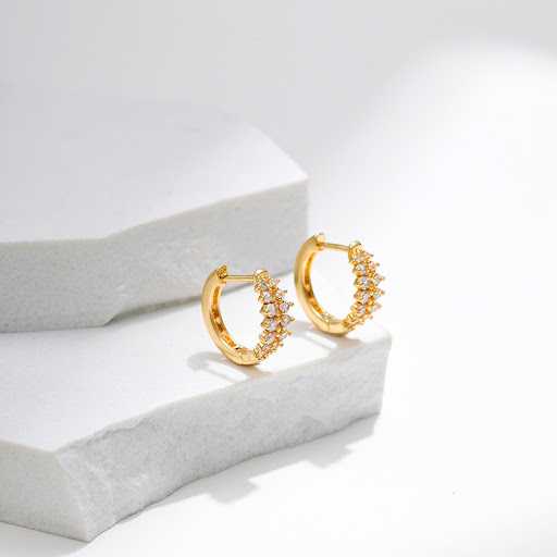 Title 5, Fashion OL light luxury womens earrings showca...