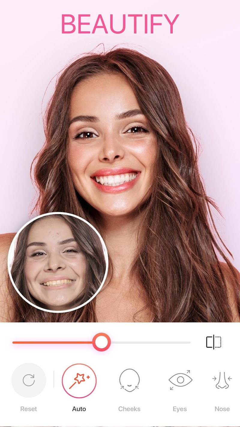 Скриншот EasySnap: Selfie Beauty Camera & Face Effects
