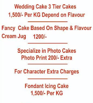 I Love Cakes menu 5